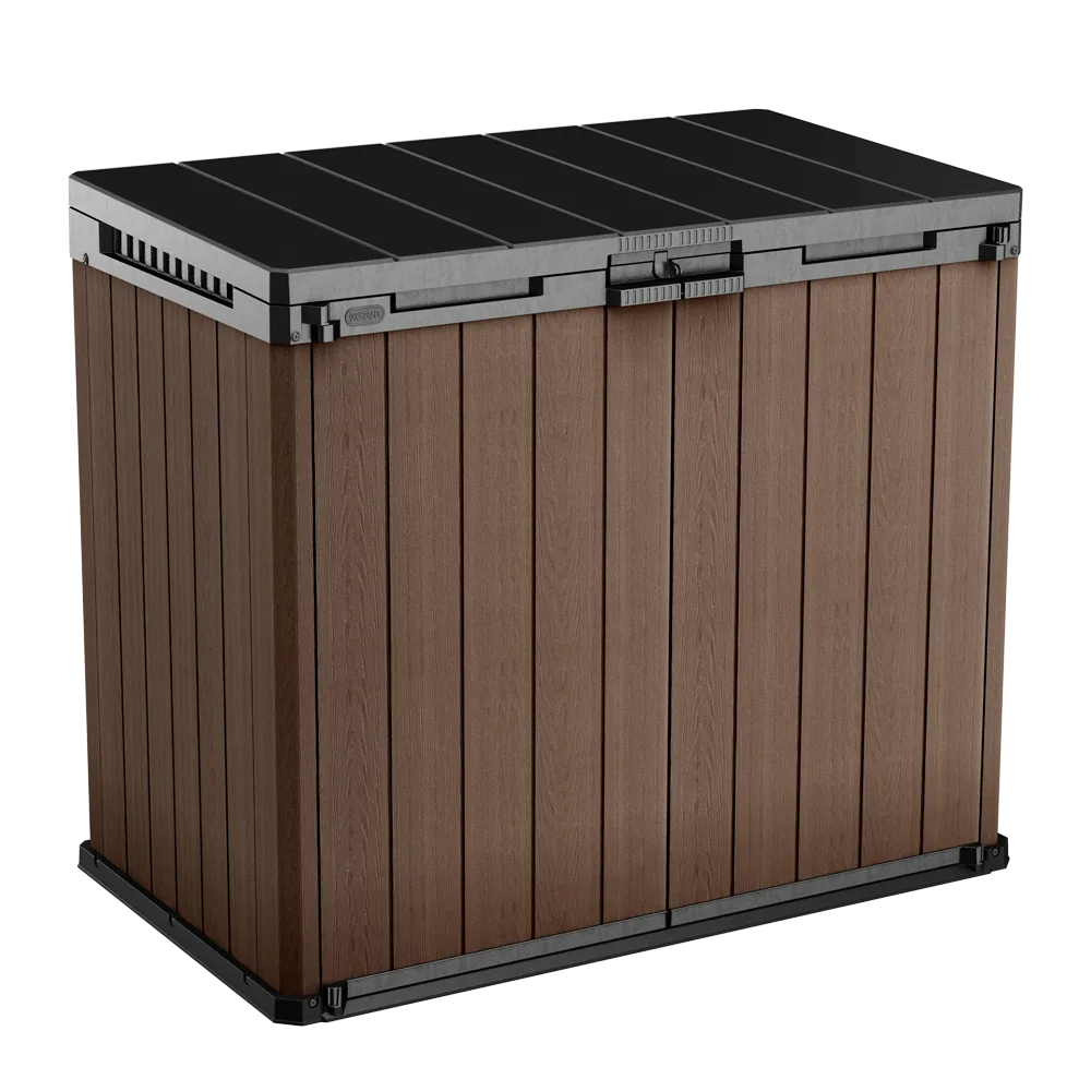 Keter Store it Out Darwin marron - Coffre à outils de jardin - 140 x 80 x 120 cm