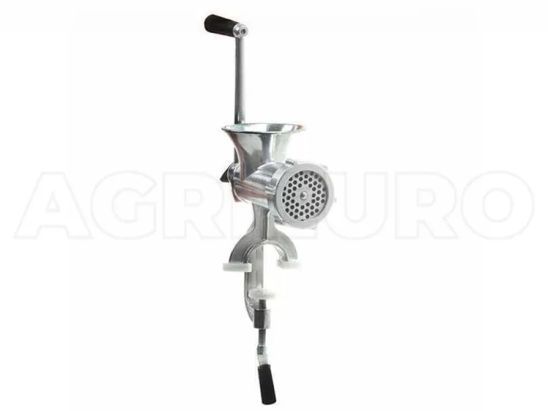 Palumbo Pavi n°10 - Hachoir à viande manuel à manivelle - en aluminium