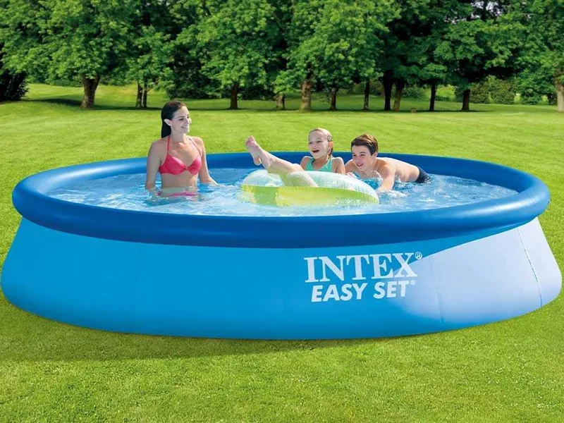 Intex Easy Set 28143NP - Ø396x84 cm - Piscine gonflable