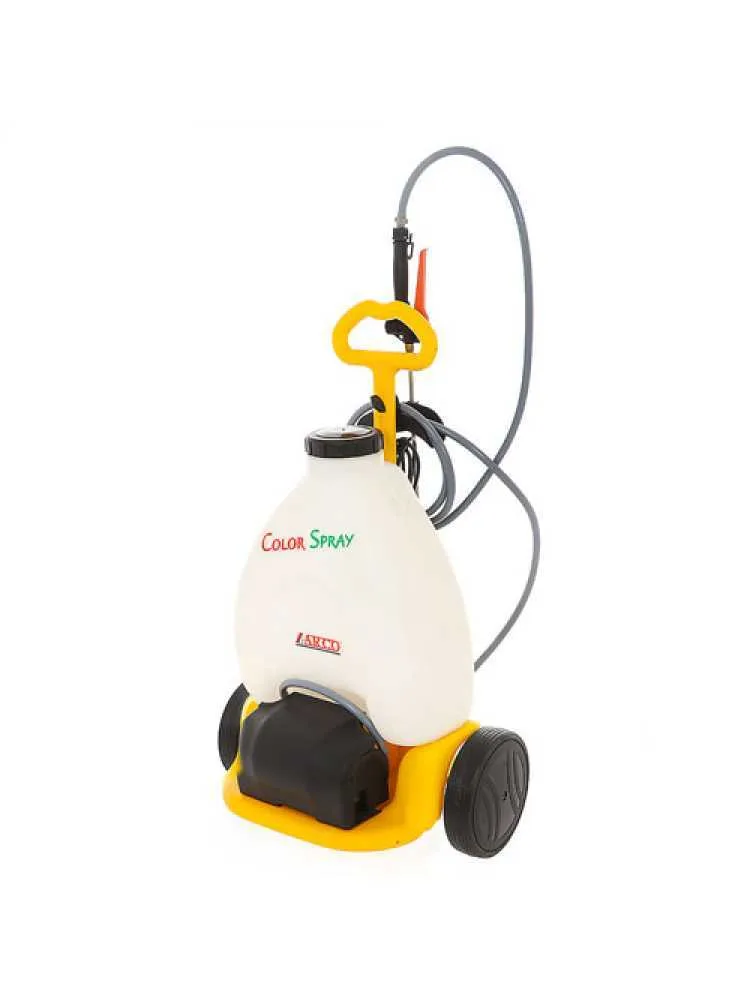Pompe de pulvérisation électrique à trolley ARCO Froggy Color Spray - réservoir de 20L