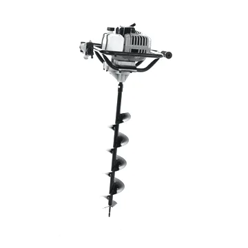 BlackStone PD530 - Tarière thermique 2 temps à mélange - 3 Mèches incluses