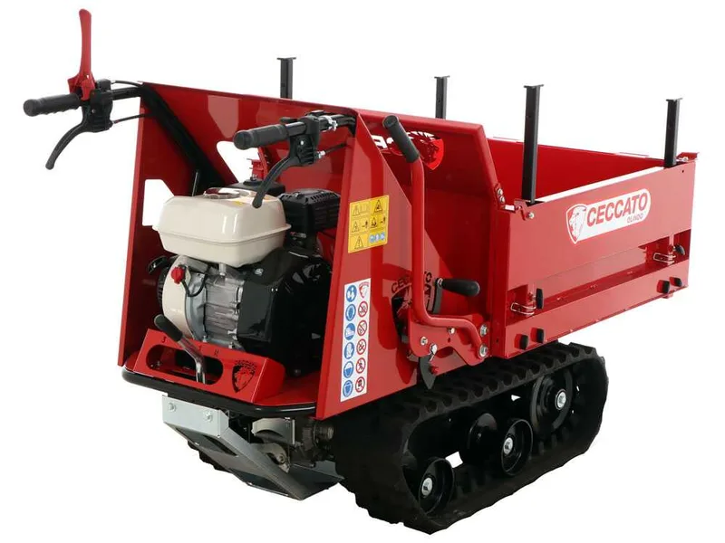 Brouette à moteur ceccato cingolone - Benne extensible - Charge 350 kg
