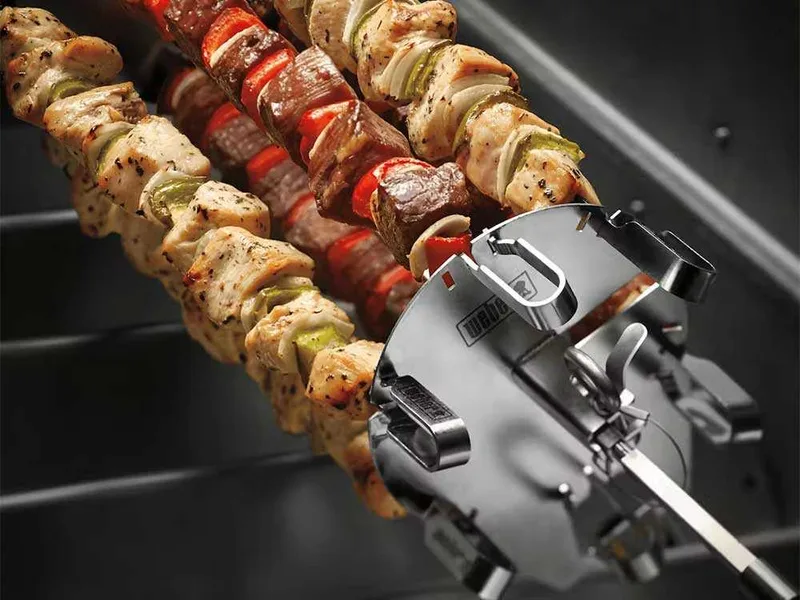 Kit à brochettes pour rôtissoire Weber Crafted
