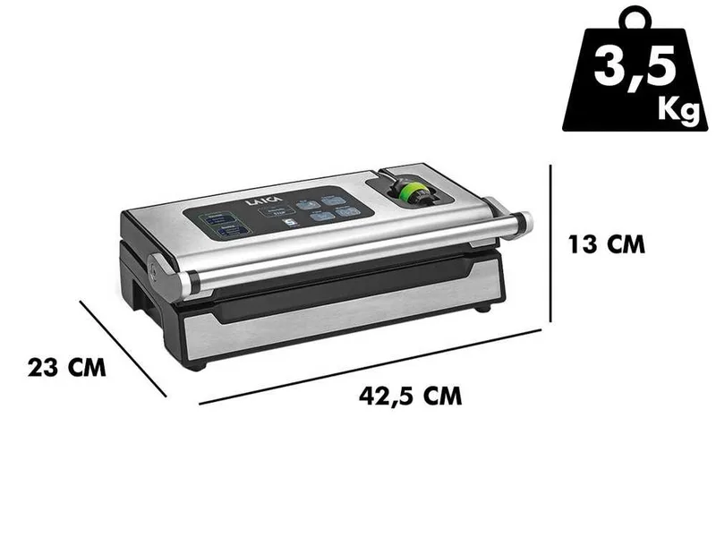 Laica VT3240 XPro - Machine sous-vide - Double barre de soudure de 32 cm