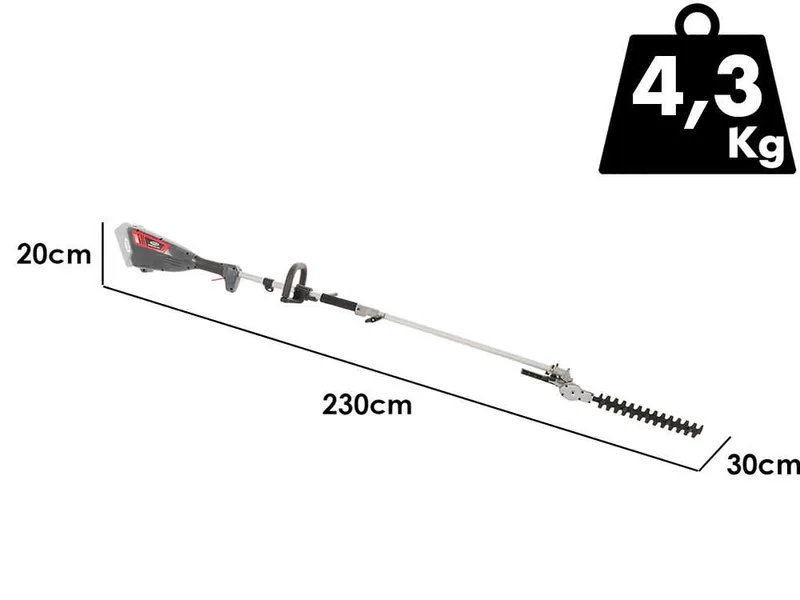 Ama Freemow 98702 - Débroussailleuse multifonction à batterie - 40 V - sans batteries ni chargeur