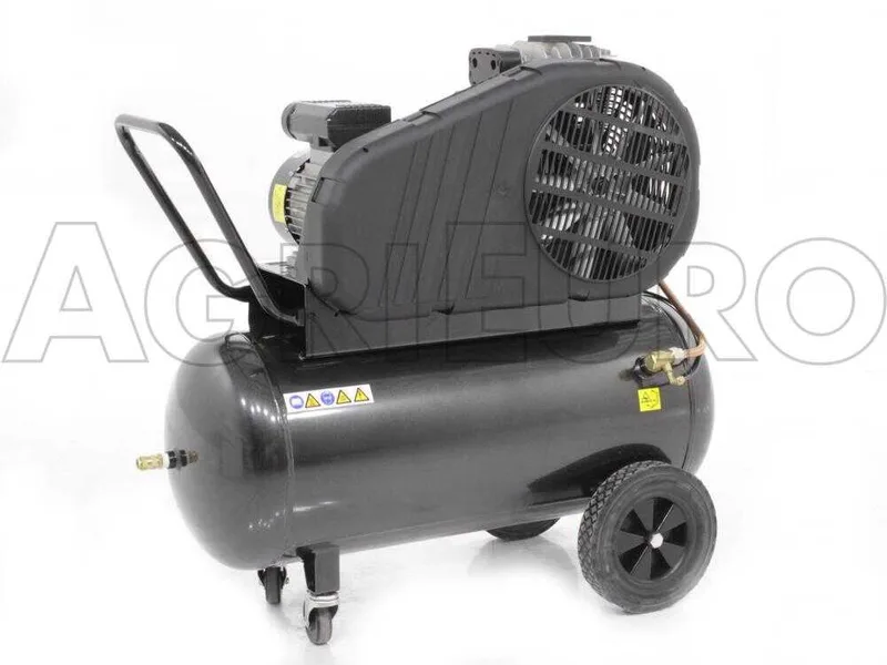 Nuair B 3800B/3M/100 TECH - Compresseur d'air électrique monophasé à courroie - Moteur 3 CV - 100 L