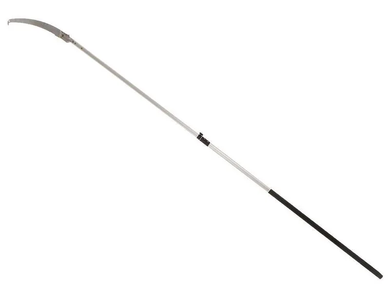 Scie de jardin sur perche de rallonge télescopique en aluminium de 3,6 m - Ausonia 35152