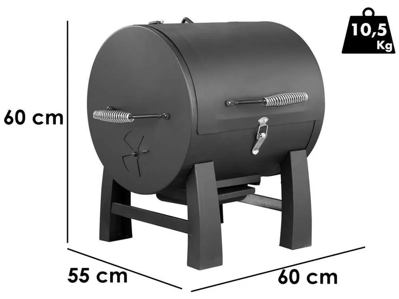 MasterCook Carbo Piggy - Barbecue à charbon