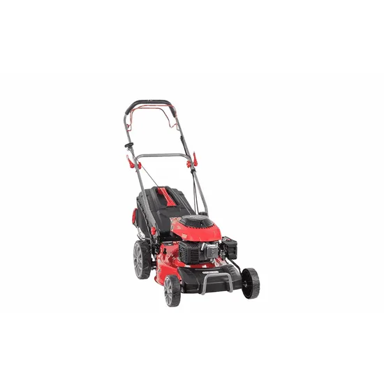 GeoTech Pro S46-140BG - Tondeuse à gazon thermique autotractée - 2en1: ramassage + éjection arrière