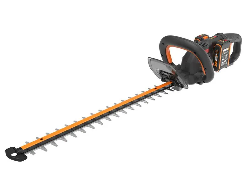 Worx Nitro WG286E - Taille-haie à batterie - 2x 20V 2Ah - lamier 60 cm