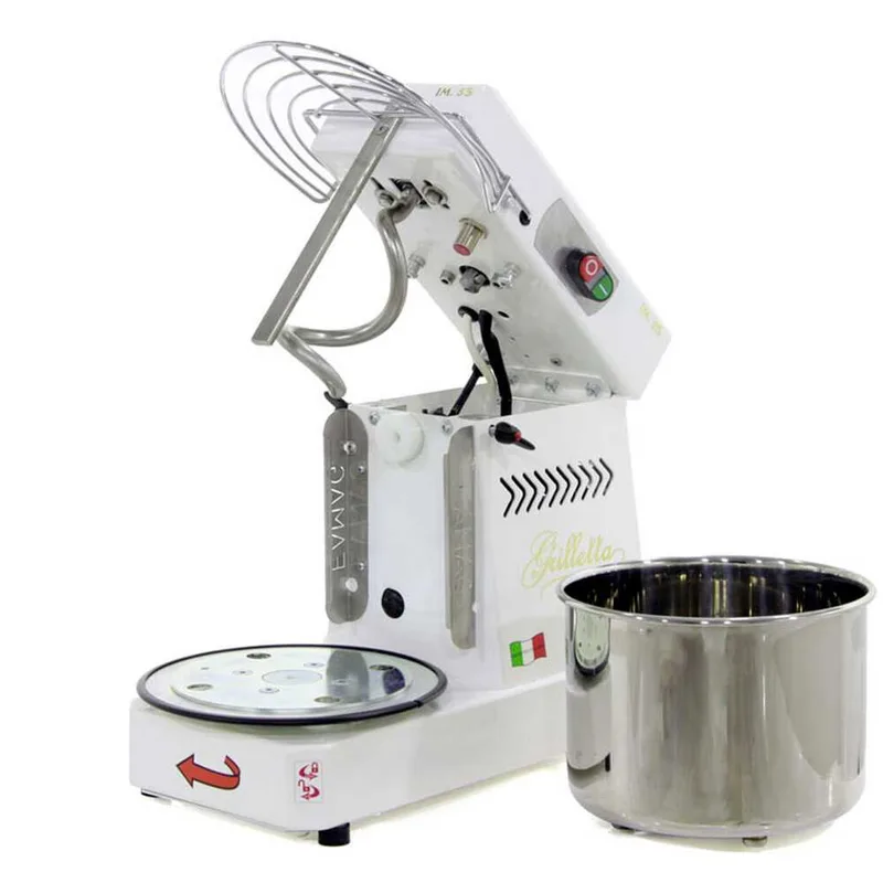 Pétrin à spirale Famag Grilletta IM 5-S monophasé avec tête basculante - 5 KG