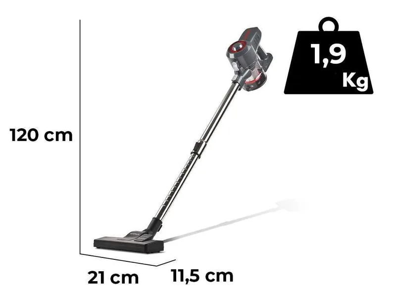 G3 Ferrari Stardust 600 - Balai électrique 2 en 1 - 600W