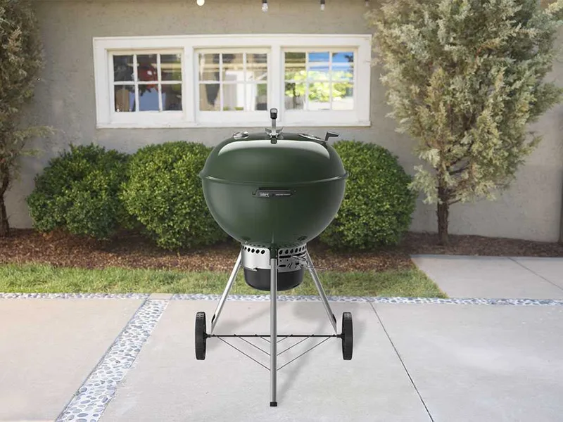 Weber Master-Touch GBS C-5755 Racing Green 57 cm - Barbecue à charbon