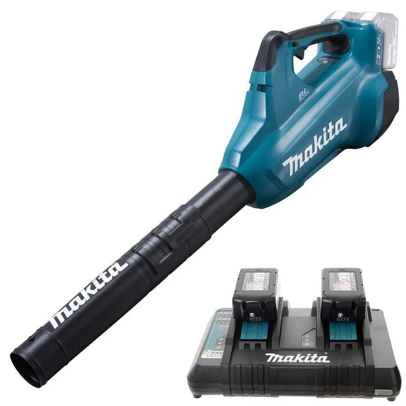 Makita DUB362Z - Souffleur de feuilles à batterie 36 V 5 Ah