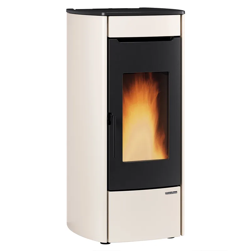Extraflame Marina Idro 16 H13 poêle à granulés bouilleur acier ivoire