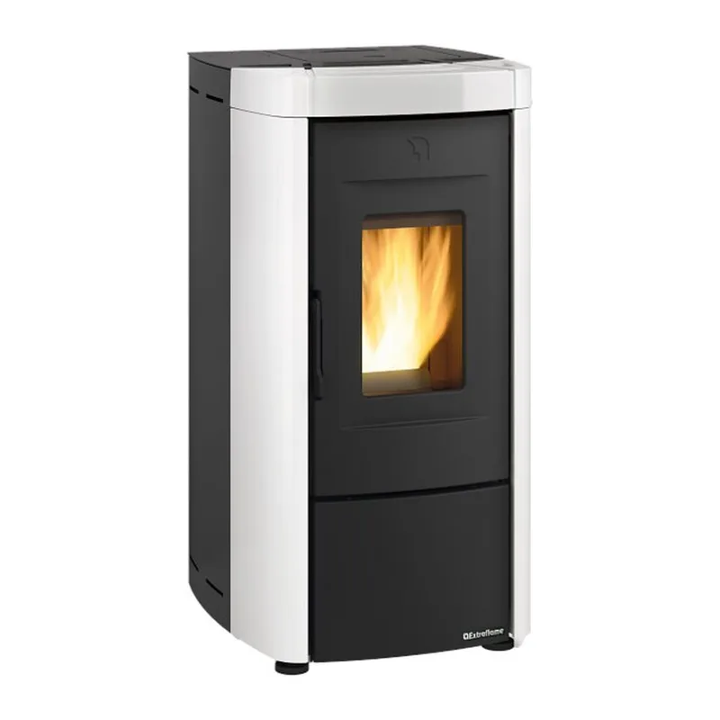 Extraflame moira evo - Blanc poêle à granulés evolution line