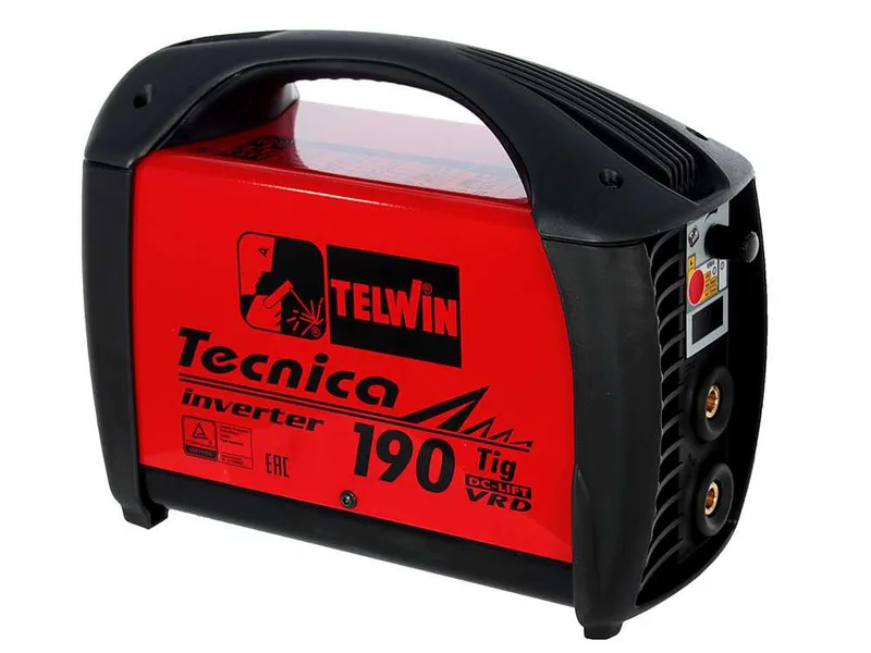 Telwin Tecnica Tig 190 DC - Poste à souder Inverter (MMA, TIG, LIFT), à courant continu (DC)