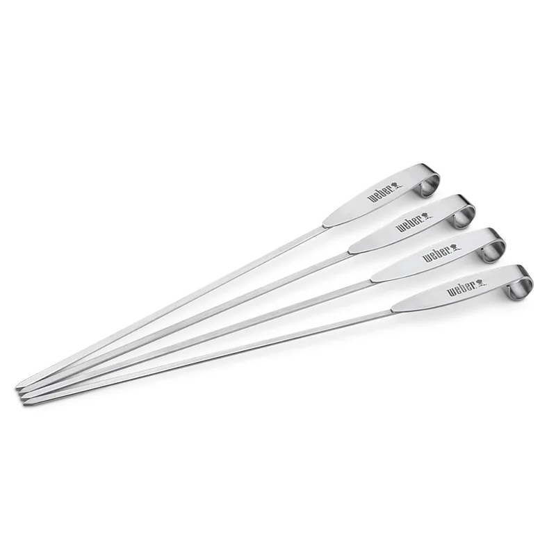 Lot de 4 brochettes Weber