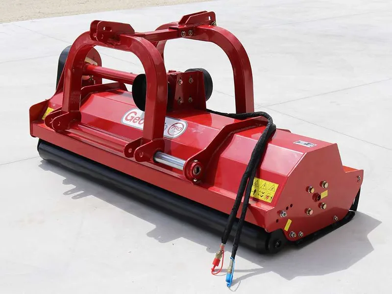 GeoTech Pro RMF200 - Broyeur pour tracteur - Série moyenne-lourde - Réversible - Avec déport hydraulique