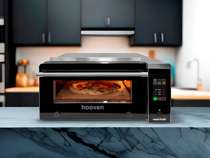 Resto Italia Hooven 341 Digitale - Four électrique à pizza - Affichage numérique