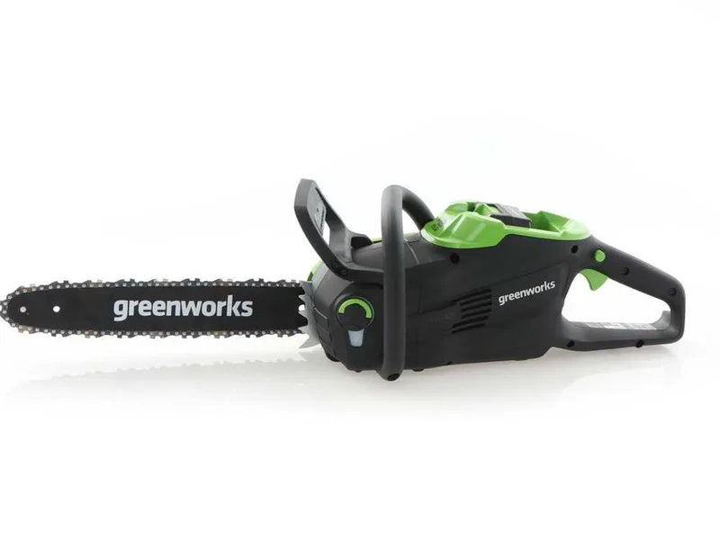 Greenworks GD48CS36 - Tronçonneuse à batterie - Guide de 36 cm
