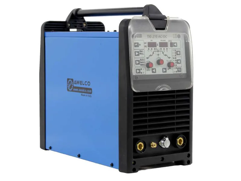 Poste à souder inverter Awelco tig 210 ac/dc - 210A max - monophasé - courant ac/dc - kit