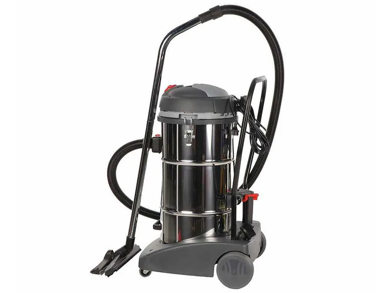 Comet CVP 365 XB - Aspirateur multifonctions - 65 L - Bidon en acier - Poussières et liquides - Inox - Cuve amovible