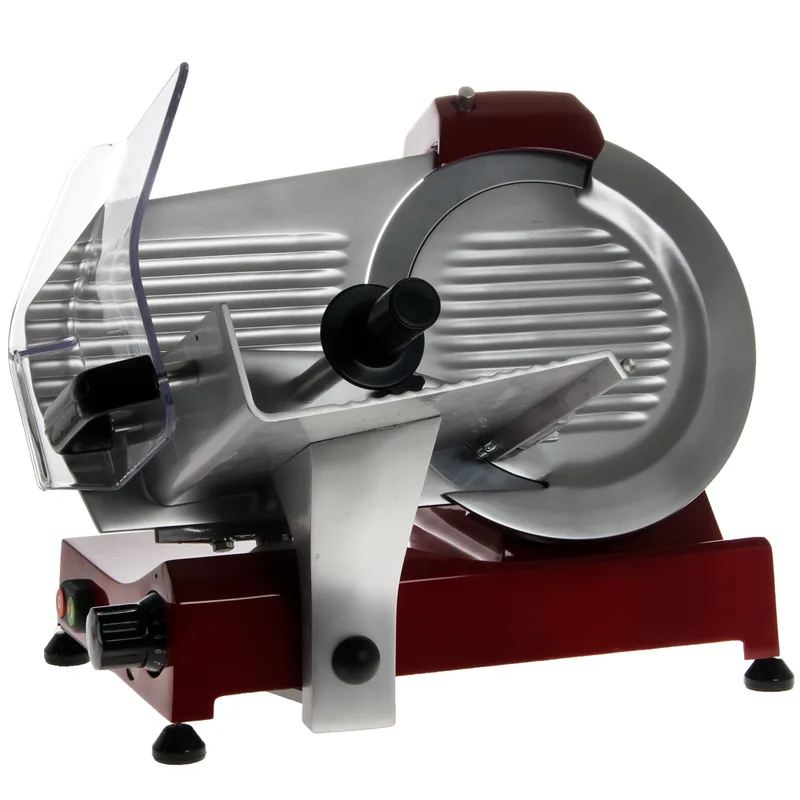 Trancheuse à gravité FAC F 275 E ROSSA - Lame de 275 mm - Corps en Alliage d'aluminium vernis - Affûteur fixe