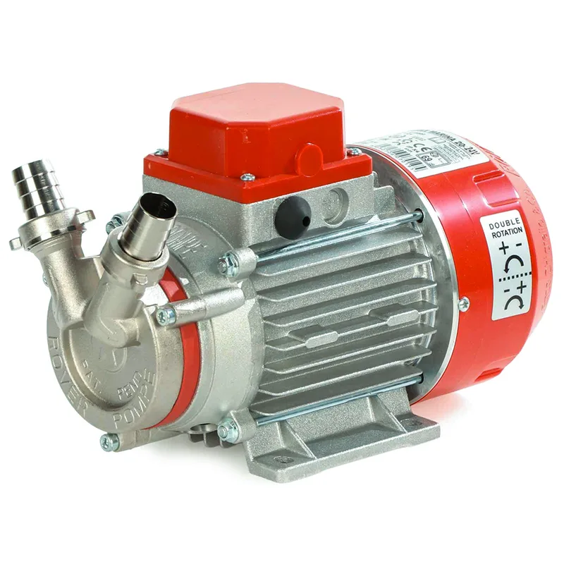 Rover Novax Marina 20 - Pompe électrique de transfert en alliage anticorrosion - 24 V