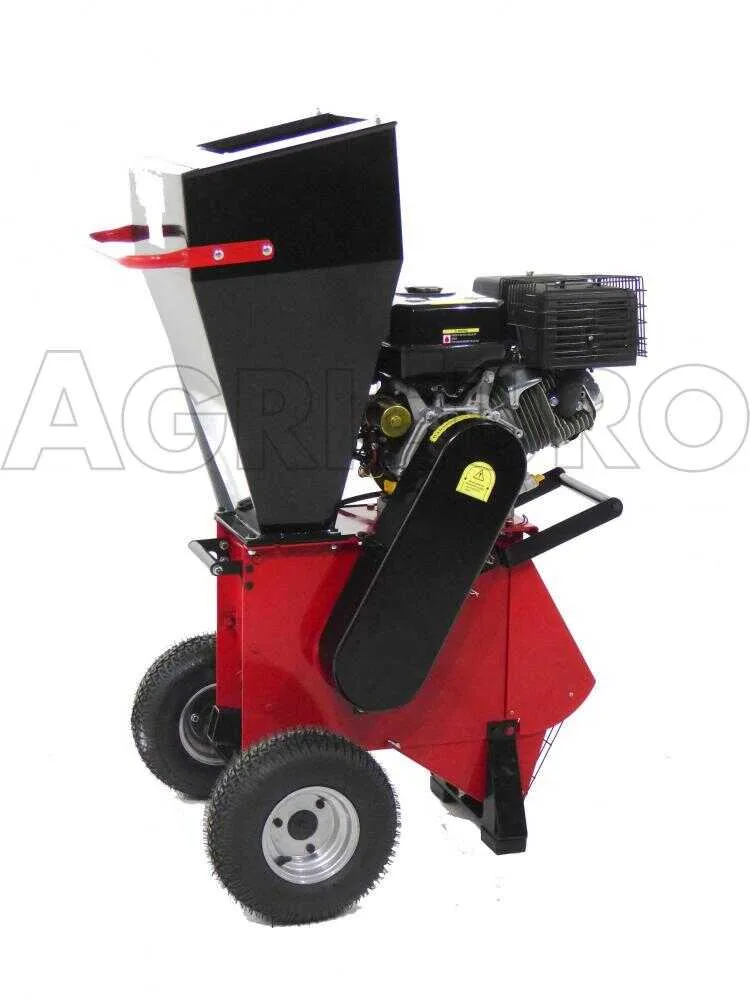 GeoTech GS150E - Broyeur branches thermique - Moteur Loncin essence 15 CV - Démarrage électrique