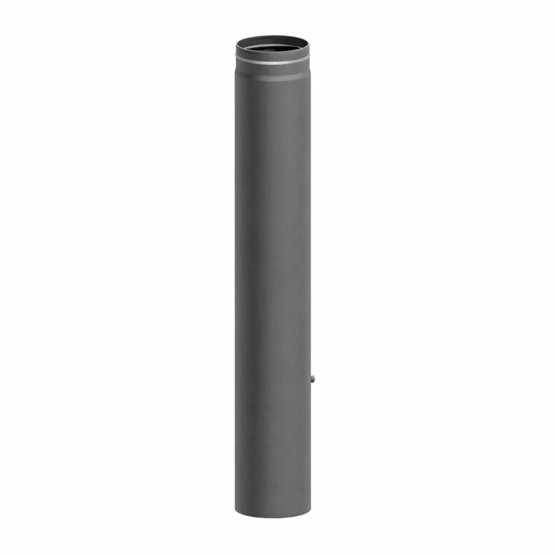 Raik tuyau LS diamètre 150x750x2,00mm rétreint avec porte intégrée gris