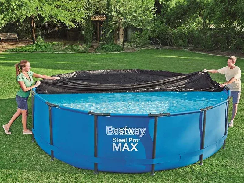 Bâche pour piscine ronde Ø457 cm Bestway 58038