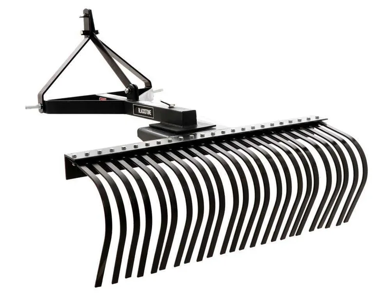 Râteau pour tracteur Blackstone B-LRK 150 avec raccords à 3 punti