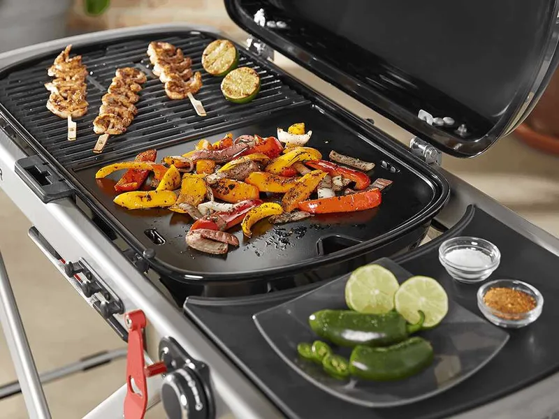 Plaque en fonte Weber pour barbecue Weber Traveler