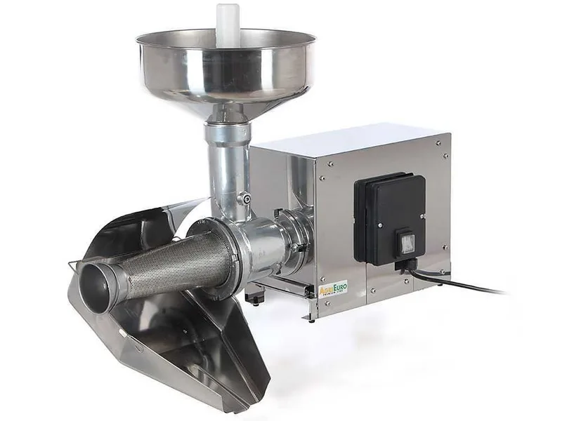 Épépineuse AE-SM5 - 0,5 CV INOX avec moteur électrique 375 W - 0,5 Hp