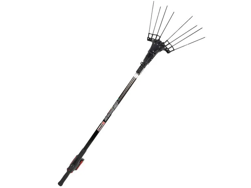 Zanon Karbonium X PRO AL-200 - Peigne vibreur électrique à batterie 2x 18 V 10 Ah - Perche télescopique 180/260 cm