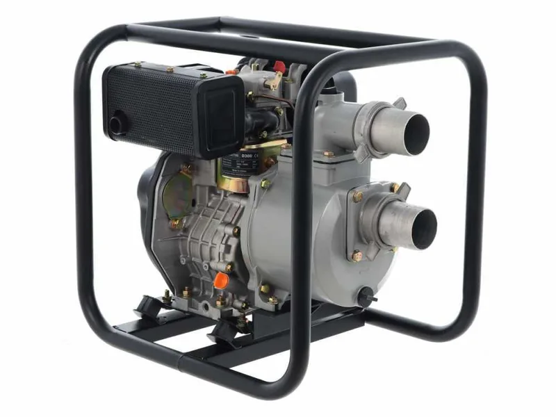BlackStone BD 8000 - Motopompe diesel auto-amorçante - Raccords 80 mm