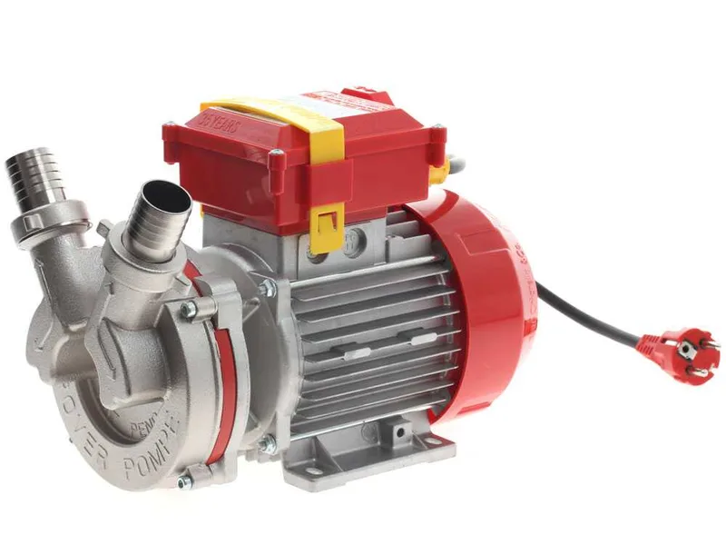 Rover Novax 30-OIL – Pompe électrique de transfert d’huile en alliage anticorrosion – Monophasée – 230 V