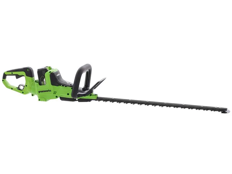 Greenworks HT48DL210-01 - Taille-haie à batterie 48 V/2 Ah - Lame de 66 cm
