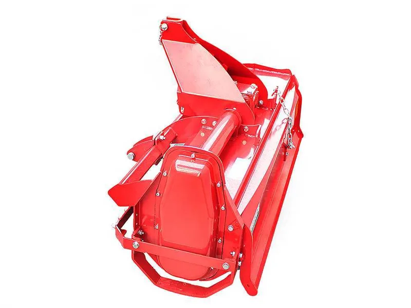 Fraise rotative pour tracteur série moyenne-légère AgriEuro modèle EA 125 attelage fixe - Prise de force anti-horaire (Rotation vers la gauche)