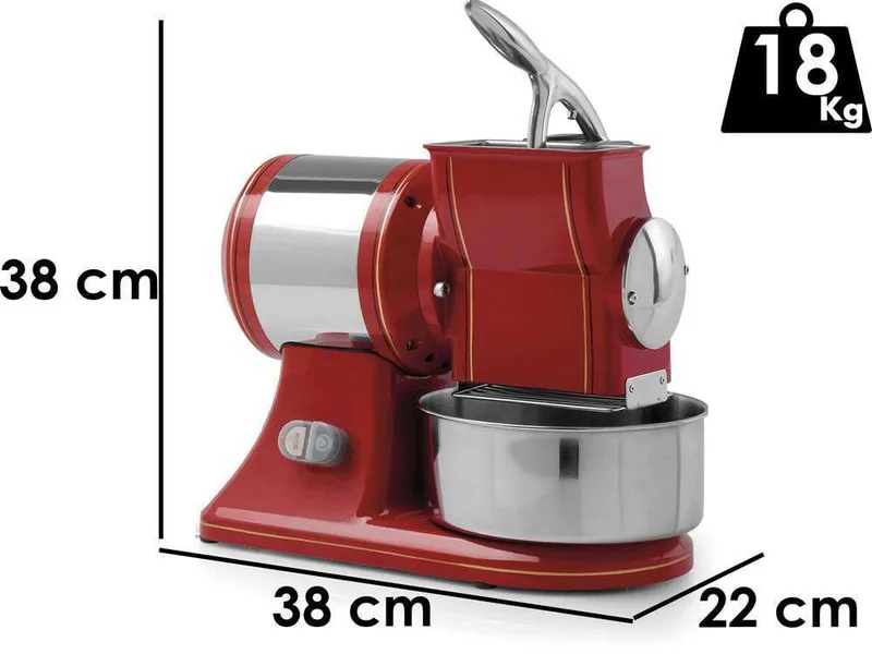 Fama gsr retro' - Râpe électrique professionnelle - 230V / 1CV
