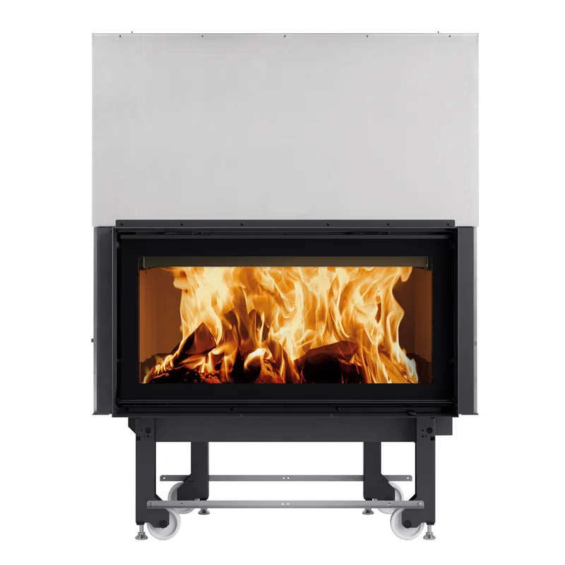 La Nordica Prestige Line Monoblocco 1000 Evo Insert de cheminée Acier Noir