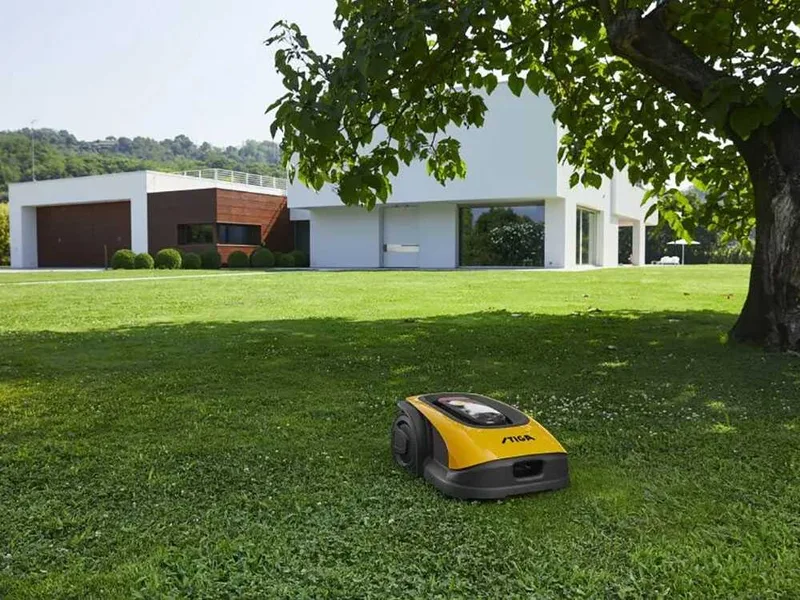 Stiga A 1500 - Robot tondeuse - avec batterie E-Power de 5 Ah