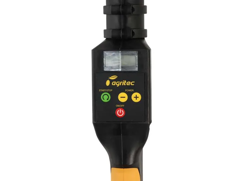Oliviero Flex PCT36 Premium Cordless - Peigne vibreur à batterie au lithium 2 x 36 V 4,5 Ah - Perche télescopique de 235 à 335 cm