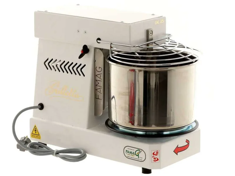 Pétrin à spirale à haut niveau d'hydratation Famag Grilletta IM 5-S -10V-HH