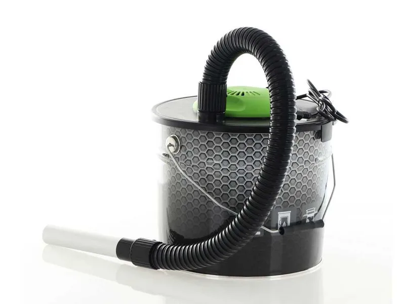 Ribimex Ceneti - Aspirateur à cendres petit à cuve - 15L