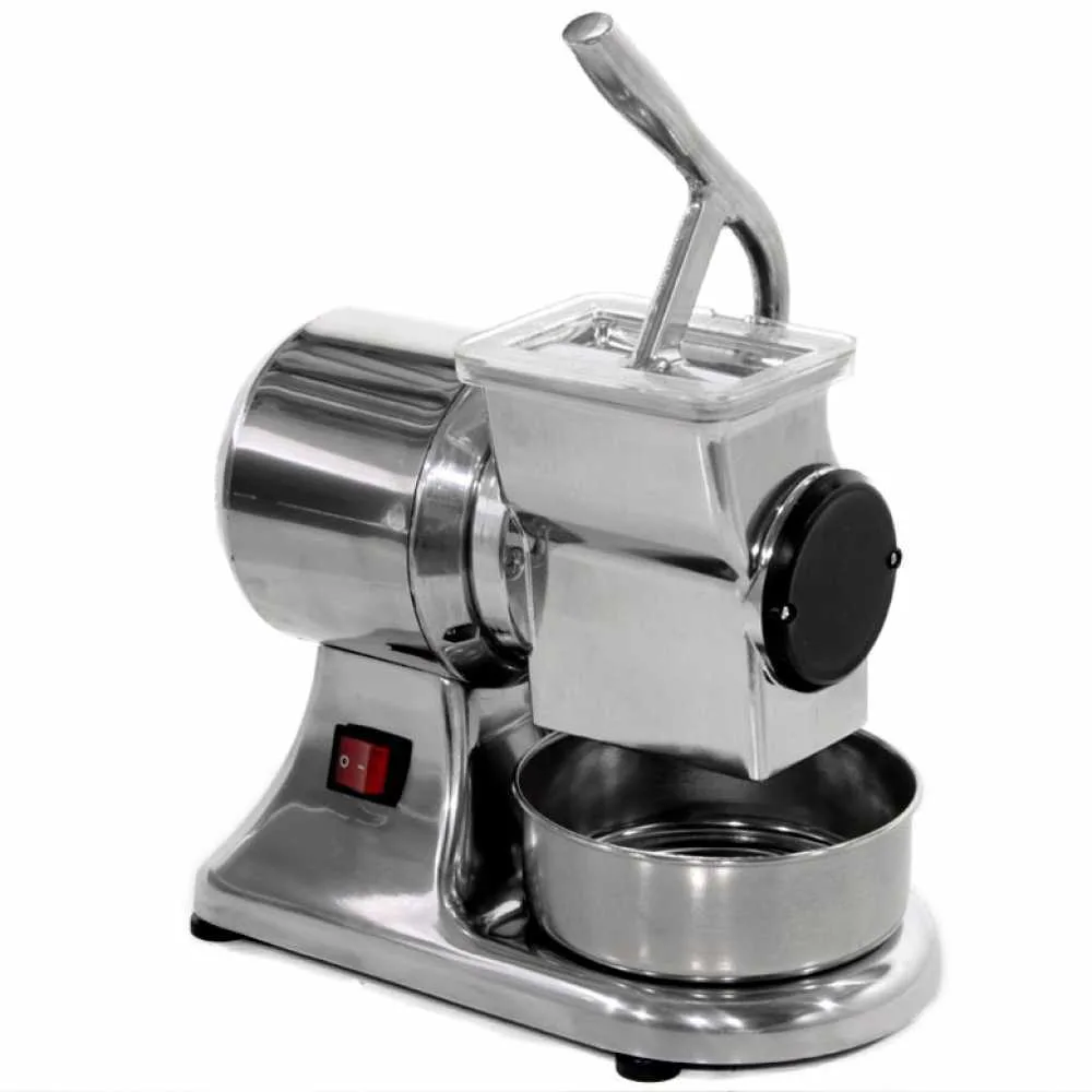 New O.M.R.A. OM-3000-AL - Râpe à fromage électrique de table - en aluminium moulé sous pression - 260W
