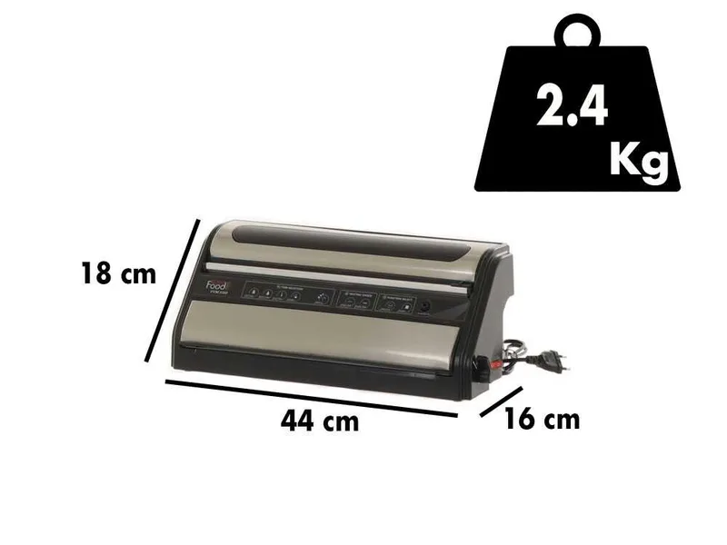 RoyalFood VVM 3300 - Machine sous-vide - Double barre de soudure de 33 cm