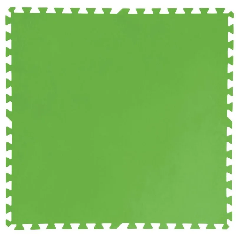 Dalle anti-dérapante verte 78x78 cm 9 pièces Bestway 58636