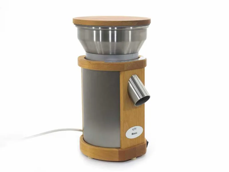Komo Magic - Moulin à farine en hêtre massif et acier inox - 250W